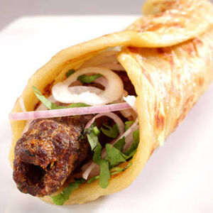 Beef Single Kabab Roll