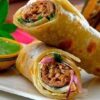 Chicken Paratha Kabab Roll