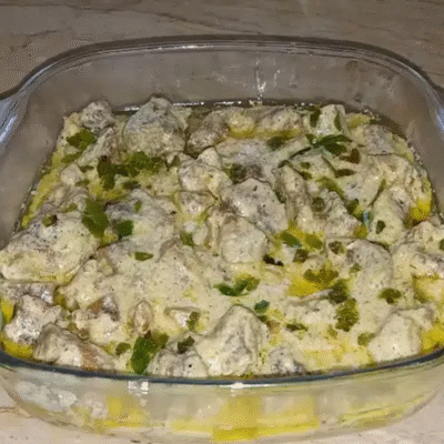 Beef White Karahi Daig