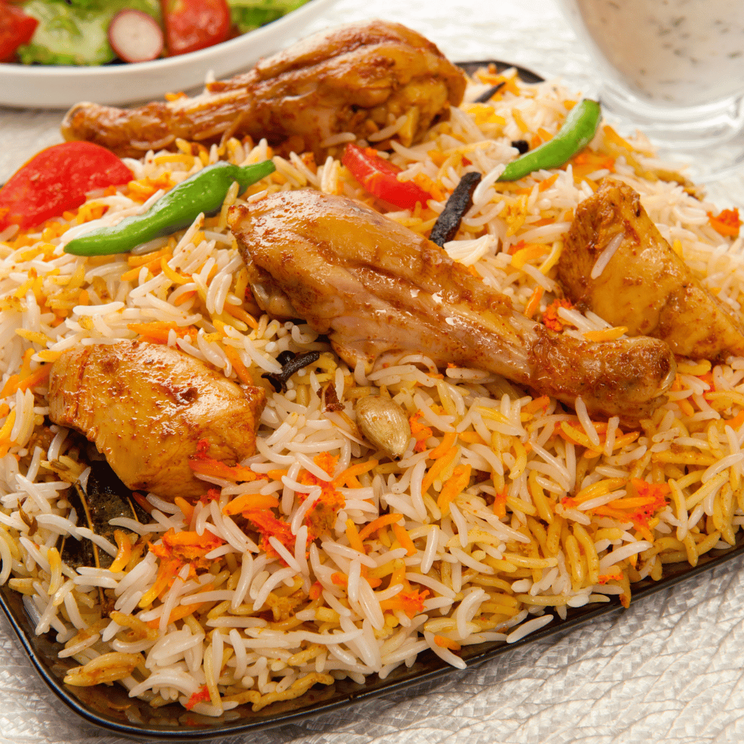 Chicken Sindhi Biryani Daig