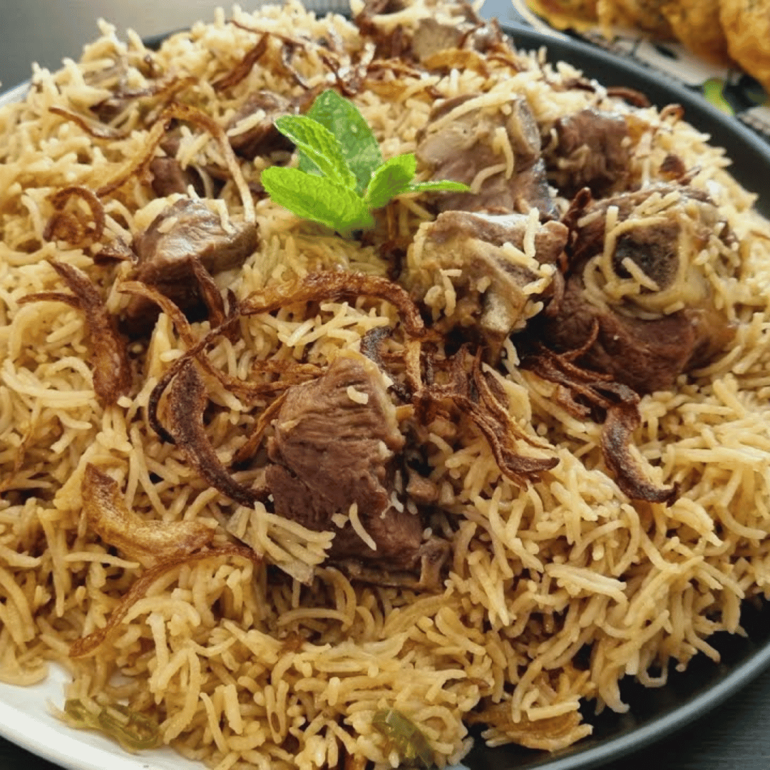 Mutton Pulao Daig